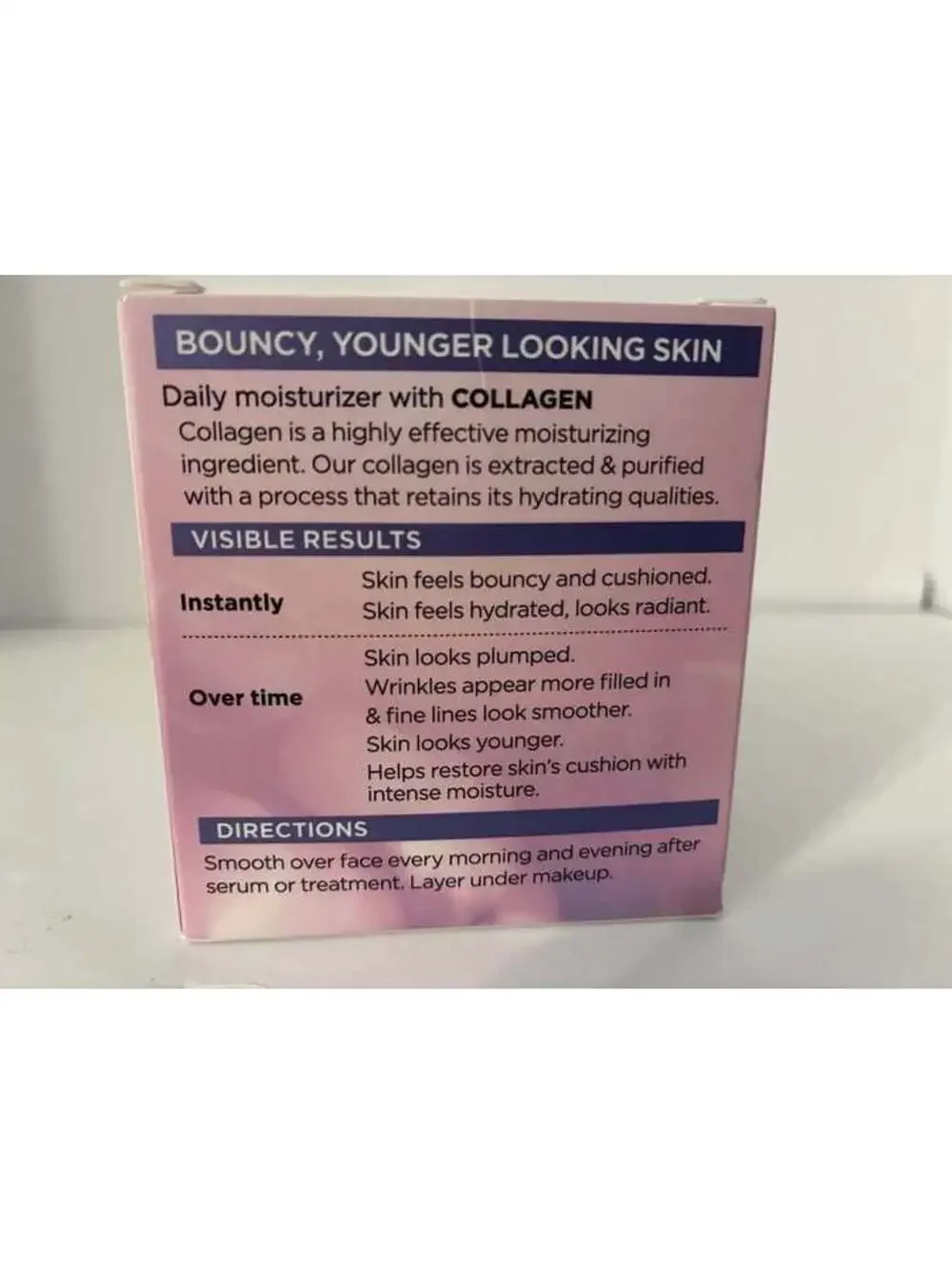 L'Oréal Paris Collagen Moisture Filler Daily Moisturizer Fragrance Free